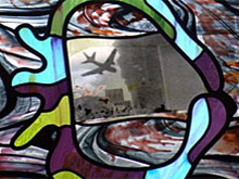 detail van raam van Marc Mulders